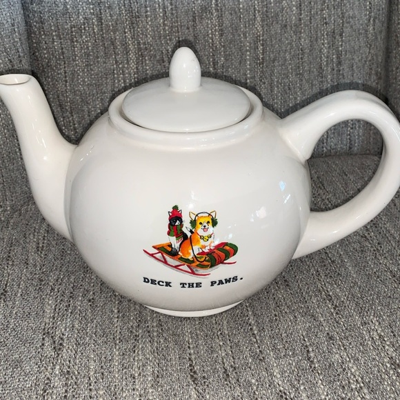 Rae Dunn Other - Rae Dunn DECK THE PAWS kettle